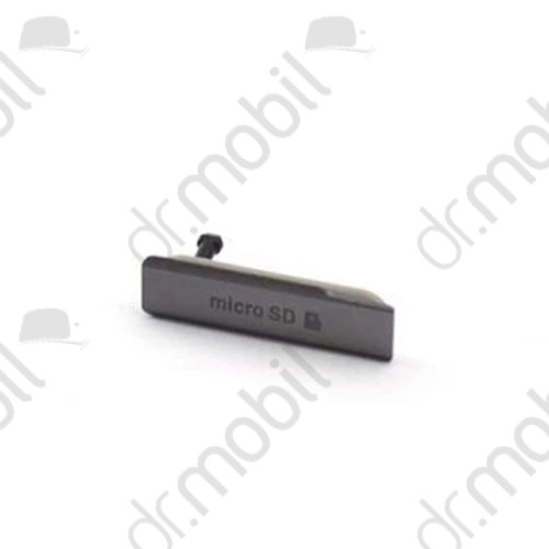 Takaró Sony Xperia Z1 Compact (D5503) memória kártya takaró fekete